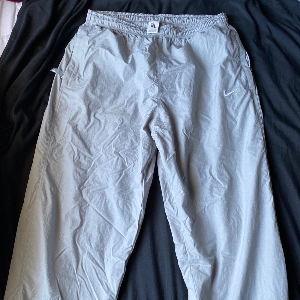 Nike grey track pants